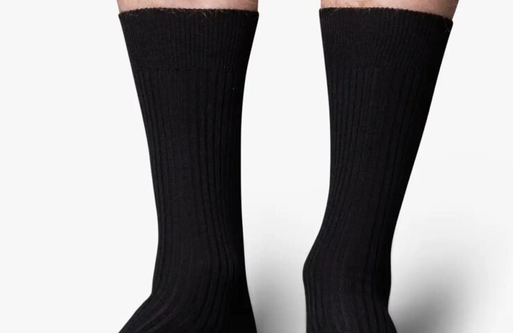 Black-dress-socks-merino-wool-for-suit-onceaday