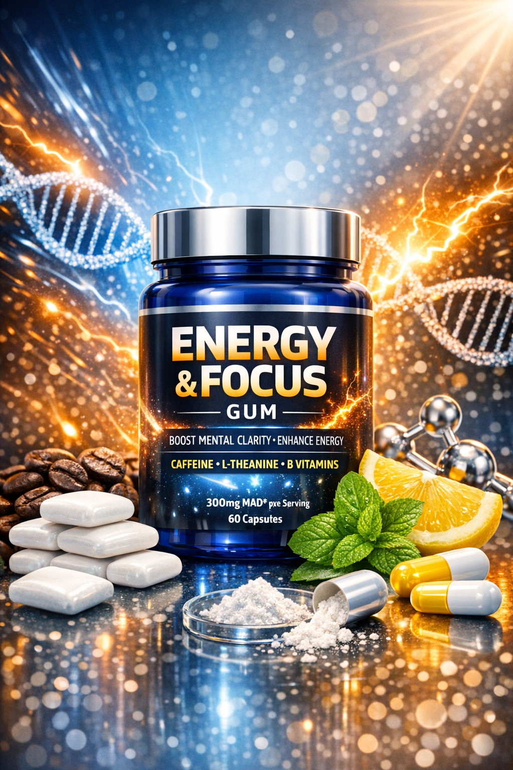 Energy & Focus Gum