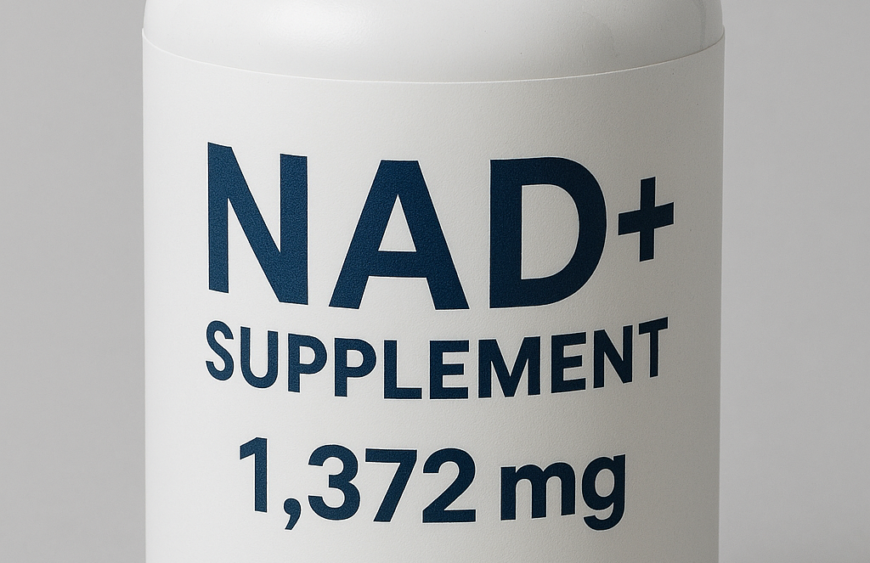 NAD+ supplement bott