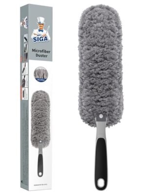 MR.SIGA Lint Free Microfiber Duster, Washable Duster for Household Cleaning